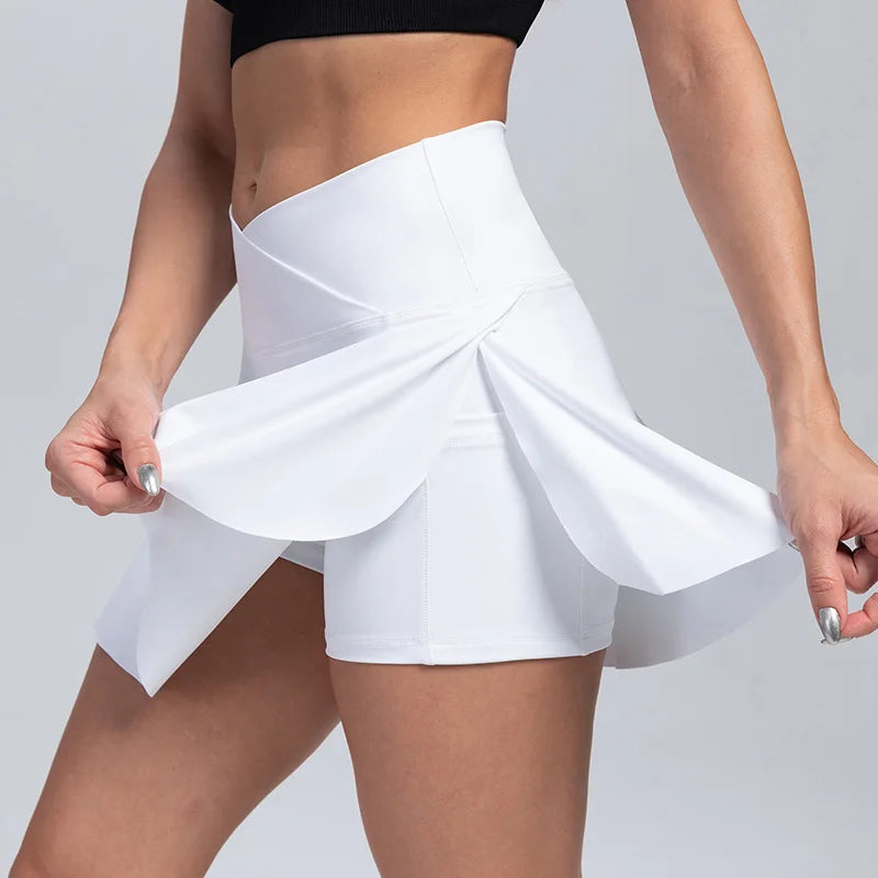 DualMotion High-Waist Tennis Skort