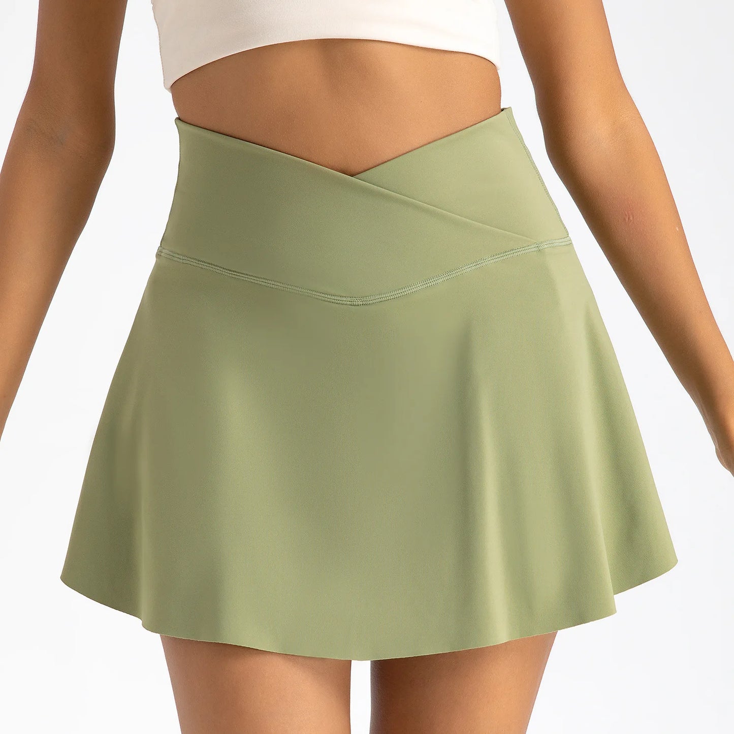 DualMotion High-Waist Tennis Skort